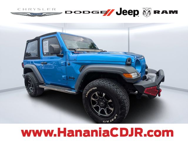 Blue Pearl 2023 Jeep Wrangler SUV / Crossover Four-Wheel Drive 6-Speed Manual