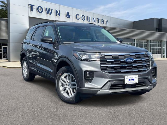 Carbonized Gray Metallic 2026 Ford Explorer SUV / Crossover Rear-Wheel Drive Automatic