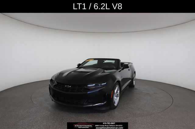 Black 2023 Chevrolet Camaro Convertible Rear-Wheel Drive Automatic
