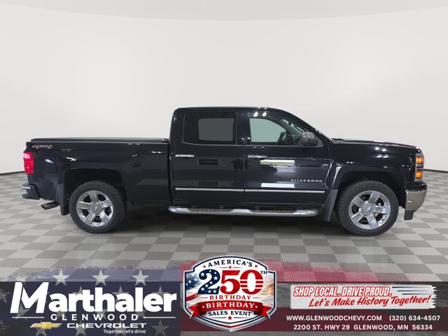 Black 2014 Chevrolet Silverado 1500 Pickup Truck Four-Wheel Drive 6-Speed Automatic Overdrive