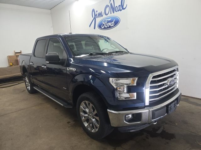 Blue Jeans Metallic 2016 Ford F-150 XLT SuperCrew 4WD Pickup Truck Four-Wheel Drive 6-Speed Automatic