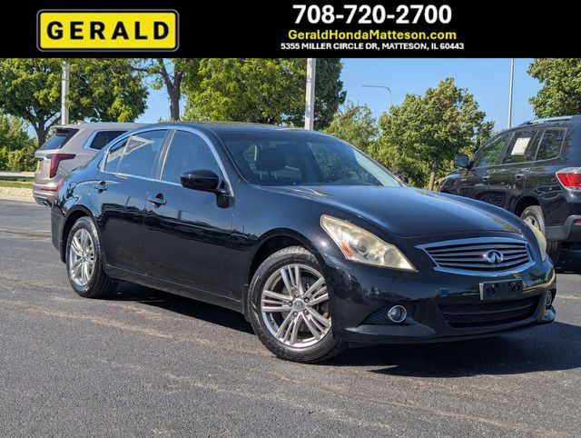 Black Obsidian 2013 INFINITI G37 x Sedan AWD Sedan All-Wheel Drive 7-Speed Automatic