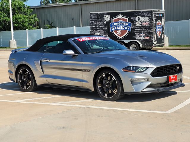 Silver Metallic 2020 Ford Mustang Convertible Rear-Wheel Drive Automatic