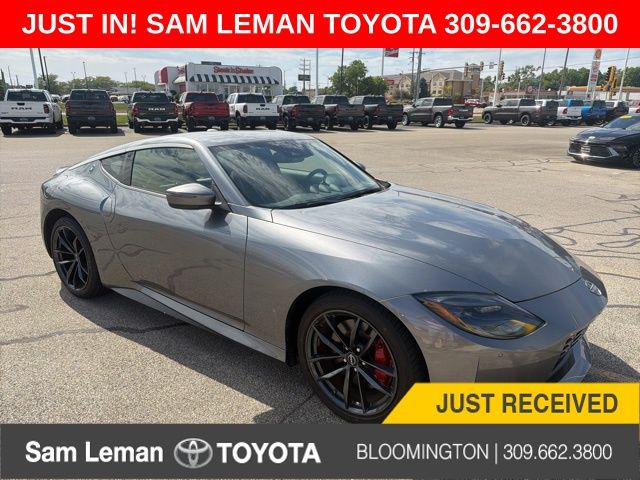 Gray (Gun Metallic) 2024 Nissan Z Performance RWD Coupe Rear-Wheel Drive 6-Speed Manual