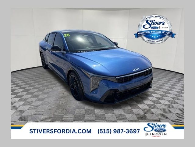 Wave Blue 2025 Kia K4 Sedan Front-Wheel Drive 8-Speed Automatic