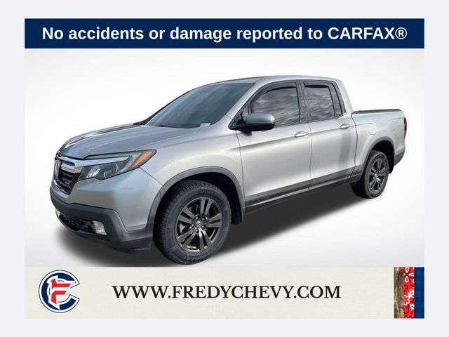 Gray 2019 Honda Ridgeline Pickup Truck All-Wheel Drive Automatic