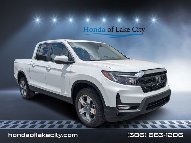 Platinum White Pearl 2026 Honda Ridgeline RTL AWD Pickup Truck All-Wheel Drive 9-Speed Automatic