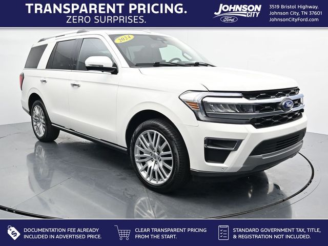 Star White Metallic Tri-Coat 2024 Ford Expedition SUV / Crossover Four-Wheel Drive Automatic
