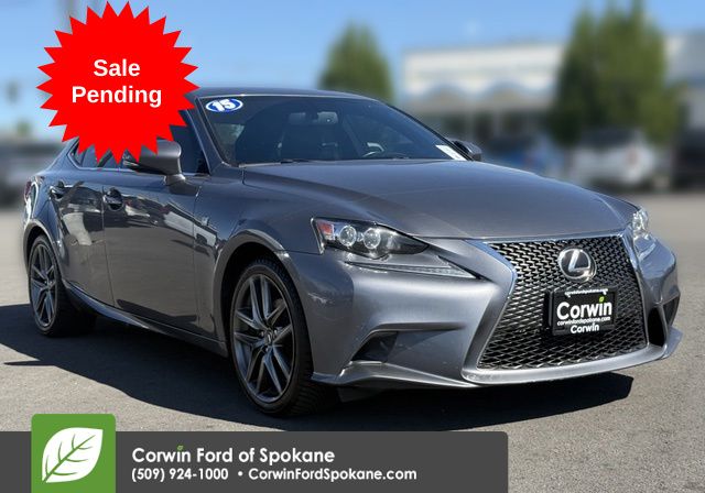 Nebula Gray Pearl 2015 Lexus IS Sedan All-Wheel Drive 6-Speed Automatic