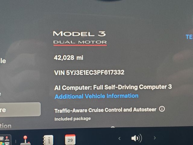 Used 2023 Tesla Model 3 Sedan