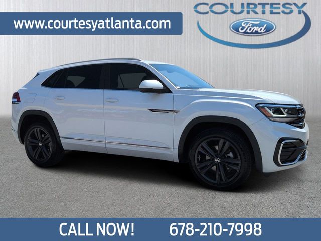 Oryx White Pearl 2021 Volkswagen Atlas Cross Sport SUV / Crossover Front-Wheel Drive 8-Speed Automatic