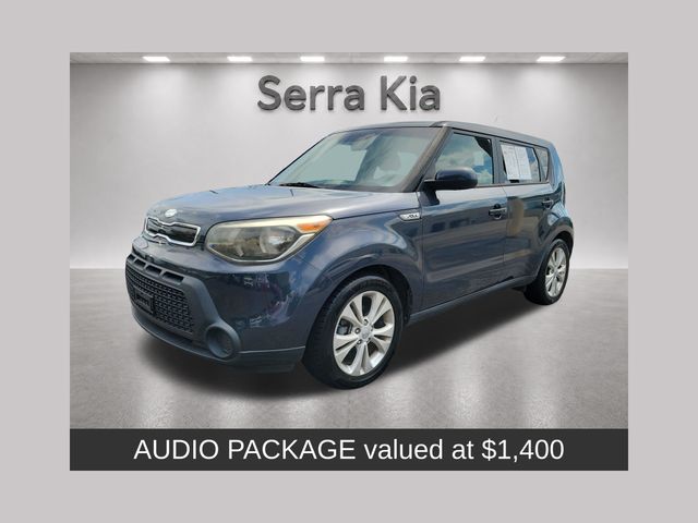 Fathom Blue 2015 Kia Soul Wagon Front-Wheel Drive 6-Speed Automatic