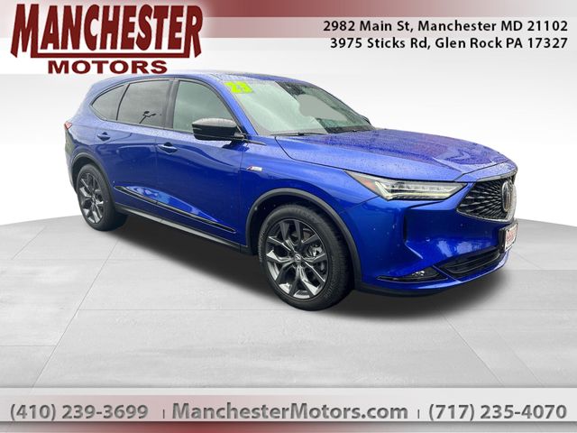 Apex Blue Pearl 2023 Acura MDX SUV / Crossover All-Wheel Drive Automatic