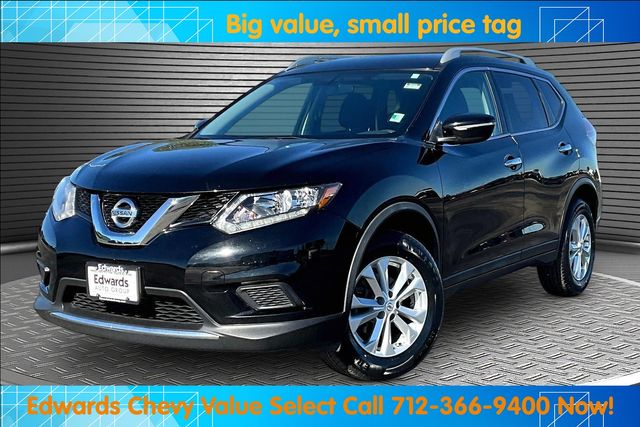 Super Black 2014 Nissan Rogue SV AWD SUV / Crossover All-Wheel Drive Continuously Variable Transmission