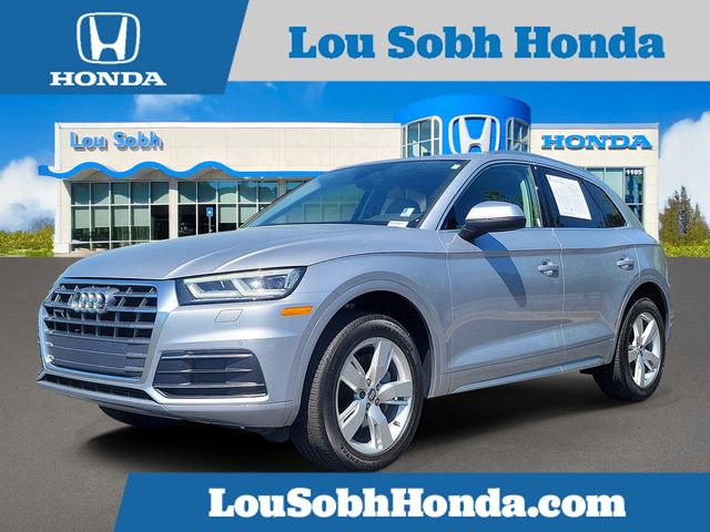 Florett Silver Metallic 2018 Audi Q5 2.0 TFSI quattro Premium Plus SUV / Crossover All-Wheel Drive 7-Speed Automatic
