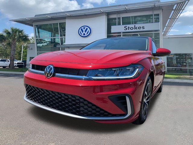 2026 Volkswagen Jetta 1.5T SE Red at Stokes Volkswagen