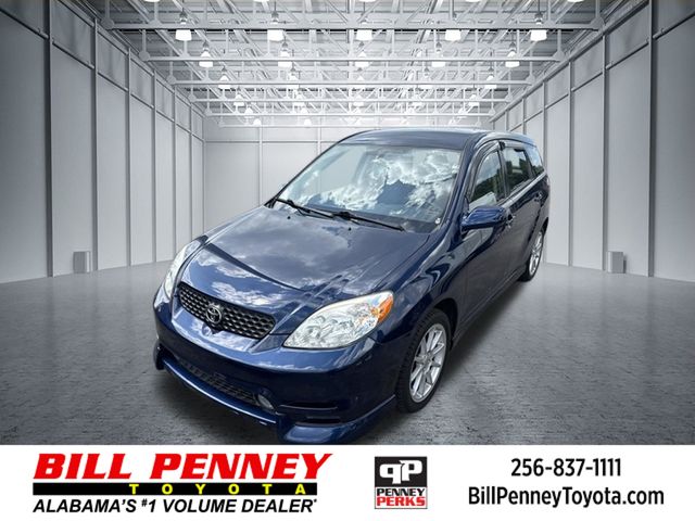 Blue (Indigo Ink Pearl) 2003 Toyota Matrix Hatchback 4-Speed Automatic Overdrive