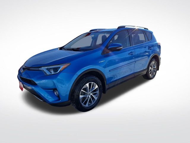 Electric Storm Blue 2016 Toyota RAV4 Hybrid XLE AWD SUV / Crossover All-Wheel Drive Continuously Variable Transmission