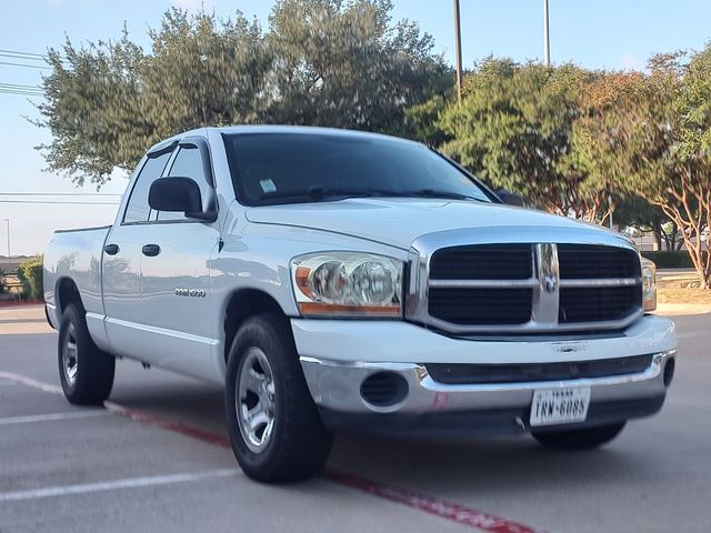 Bright White 2006 Dodge RAM 1500 Pickup Truck Rear-Wheel Drive 4-Speed Automatic