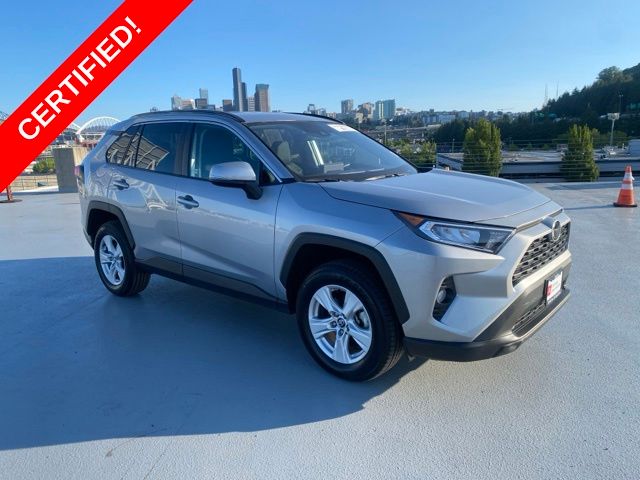 Silver Sky Metallic 2021 Toyota RAV4 SUV / Crossover All-Wheel Drive 8-Speed Automatic