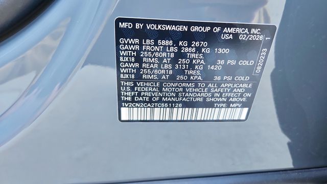 2026 Volkswagen Atlas