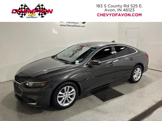 Nightfall Gray Metallic 2017 Chevrolet Malibu Sedan Front-Wheel Drive 6-Speed Automatic