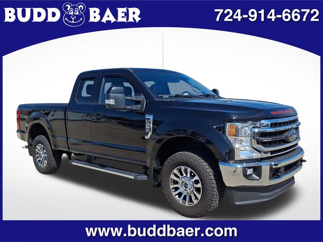 Black Metallic 2021 Ford F-250 Super Duty Pickup Truck Four-Wheel Drive Automatic