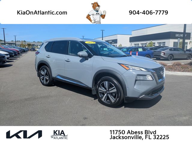Boulder Gray Pearl 2023 Nissan Rogue SL AWD SUV / Crossover All-Wheel Drive Continuously Variable Transmission