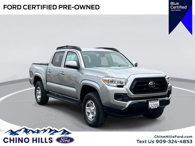 Celestial Silver Metallic 2022 Toyota Tacoma Pickup Truck Four-Wheel Drive 6-Speed Automatic