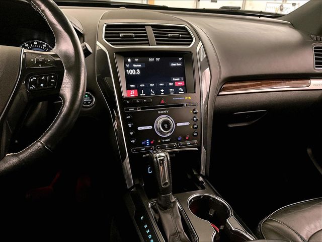 2017 Ford Explorer Platinum White at Bob Ruth Ford