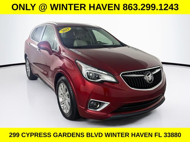 Chili Red Metallic 2019 Buick Envision SUV / Crossover Front-Wheel Drive 6-Speed Automatic