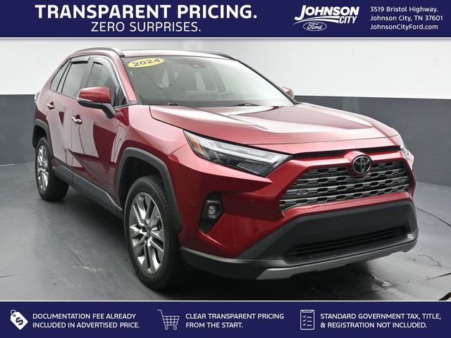 Red (Ruby Flare Pearl) 2024 Toyota RAV4 SUV / Crossover Front-Wheel Drive 8-Speed Automatic