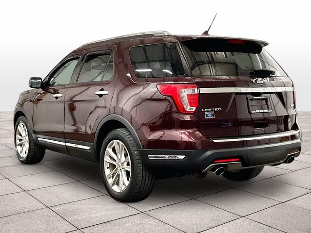 2018 Ford Explorer Limited Red at John Sisson Motors