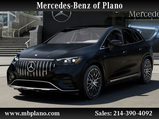 Obsidian Black Metallic 2025 Mercedes-Benz EQE SUV AMG 4MATIC SUV / Crossover All-Wheel Drive 1-Speed Automatic