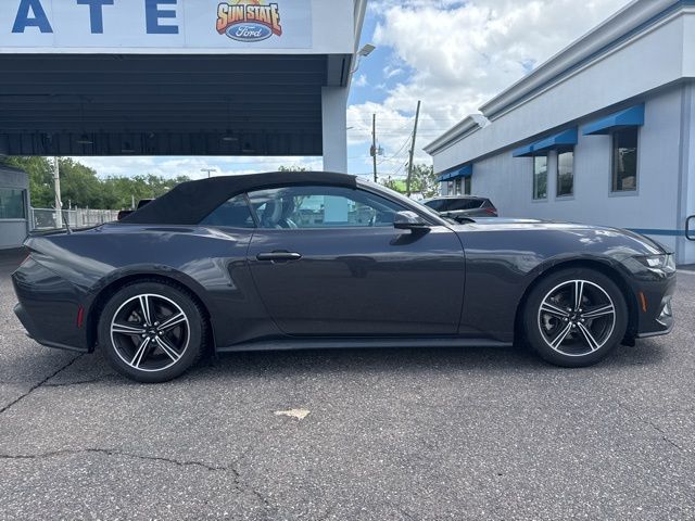 Black 2024 Ford Mustang EcoBoost Premium Convertible RWD Convertible Rear-Wheel Drive Automatic