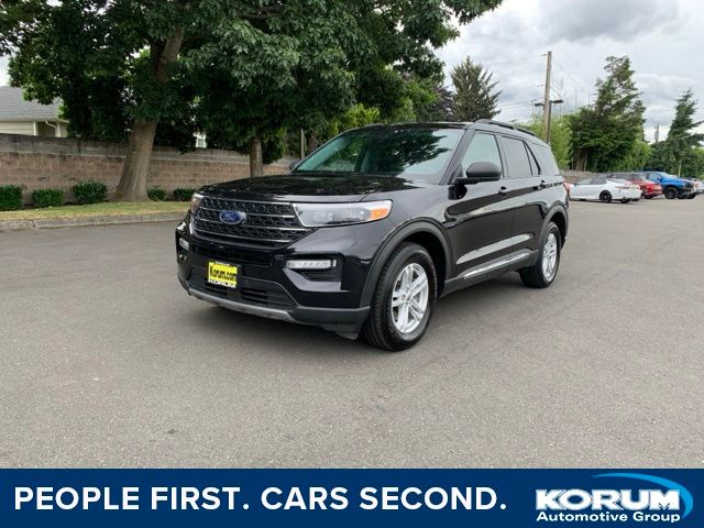 Agate Black Metallic 2024 Ford Explorer SUV / Crossover All-Wheel Drive Automatic