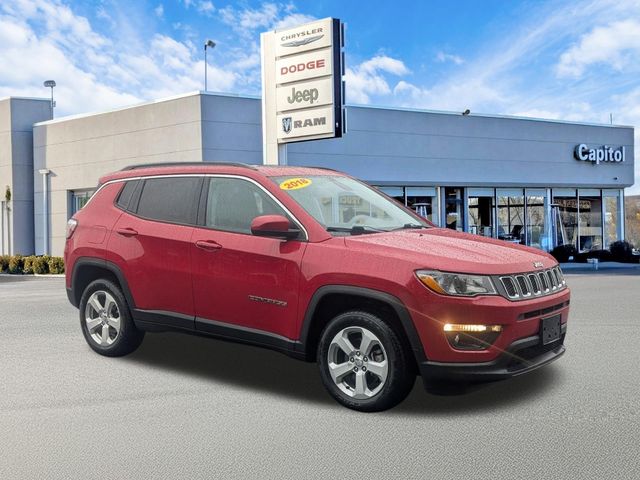 Redline Pearlcoat 2018 Jeep Compass SUV / Crossover Four-Wheel Drive 9-Speed Automatic