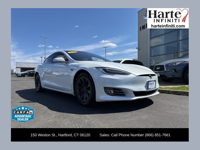 White 2020 Tesla Model S Performance AWD Sedan All-Wheel Drive 1-Speed Automatic