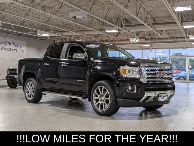 Onyx Black 2017 GMC Canyon Pickup Truck Four-Wheel Drive 8-Speed Automatic