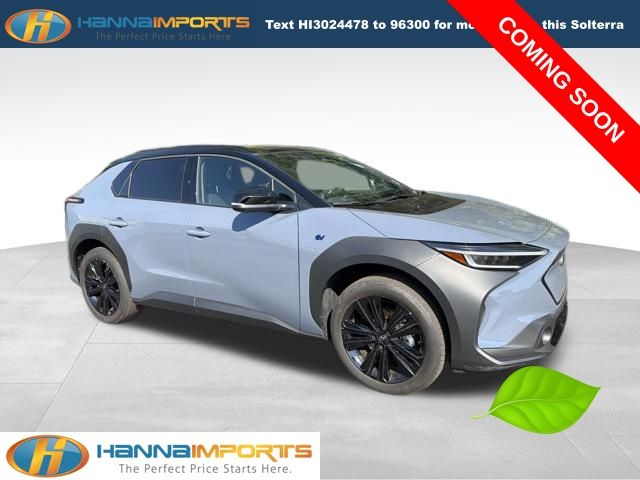 Harbor Mist Gray Pearl 2-Tone 2025 Subaru Solterra Touring AWD SUV / Crossover All-Wheel Drive 1-Speed Automatic