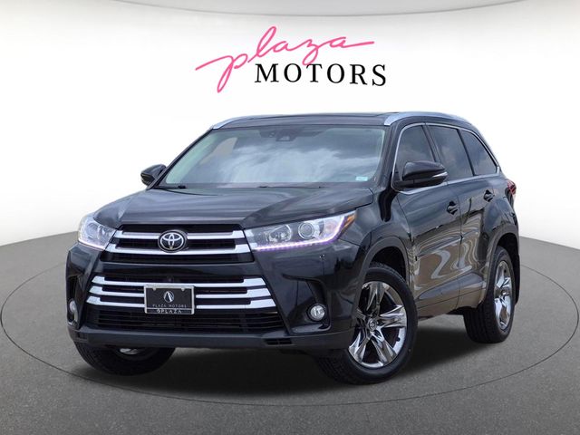 Midnight Black Metallic 2018 Toyota Highlander Limited Platinum AWD SUV / Crossover All-Wheel Drive 8-Speed Automatic