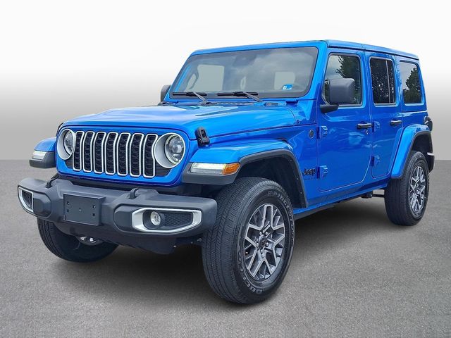 Hydro Blue Pearl Coat 2025 Jeep Wrangler SUV / Crossover Four-Wheel Drive 8-Speed Automatic