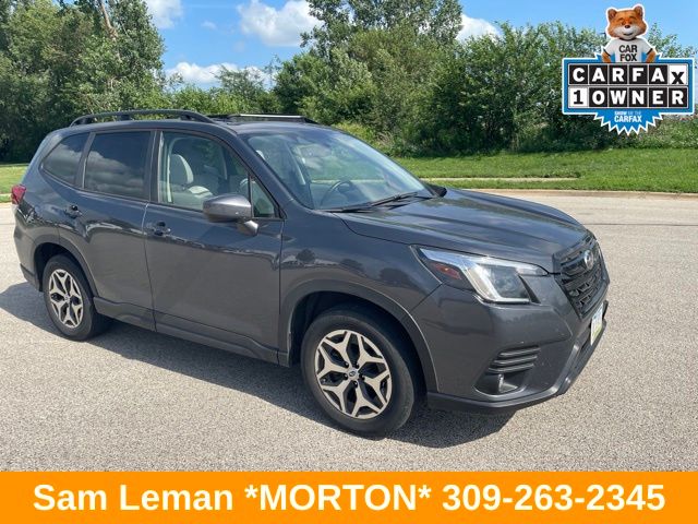 Magnetite Gray Metallic 2024 Subaru Forester SUV / Crossover All-Wheel Drive Continuously Variable Transmission