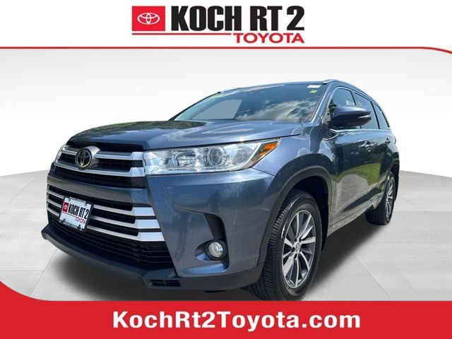 Shoreline Blue Pearl 2017 Toyota Highlander SUV / Crossover All-Wheel Drive 8-Speed Automatic