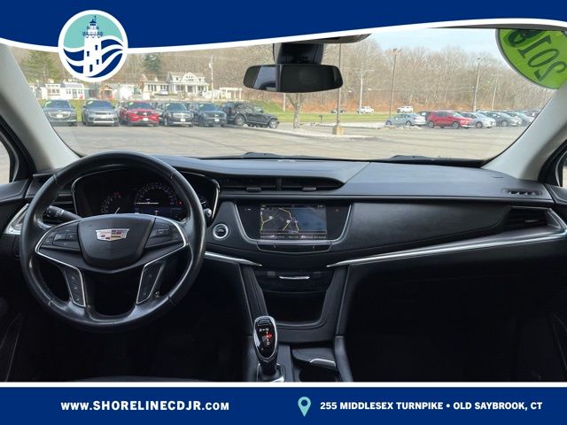 Stellar Black Metallic 2019 Cadillac XT5 Premium Luxury AWD SUV / Crossover Four-Wheel Drive 8-Speed Automatic