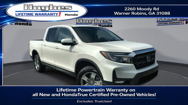 Platinum White Pearl 2026 Honda Ridgeline Pickup Truck All-Wheel Drive 9-Speed Automatic