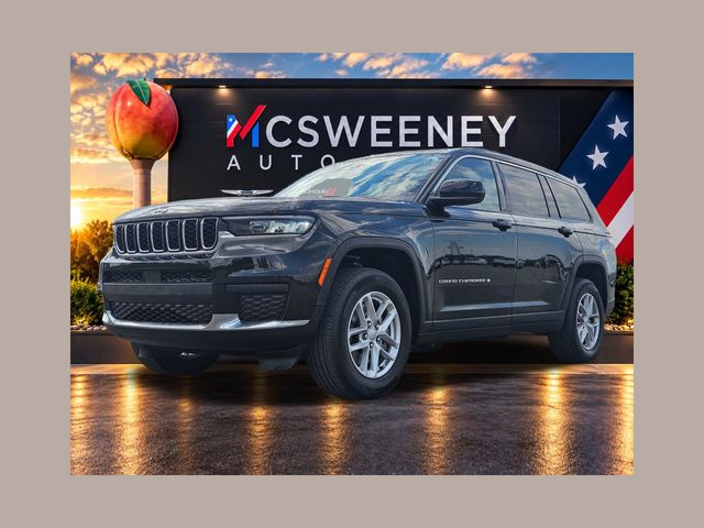 Diamond Black Crystal Pearlcoat 2023 Jeep Grand Cherokee L SUV / Crossover Four-Wheel Drive 8-Speed Automatic