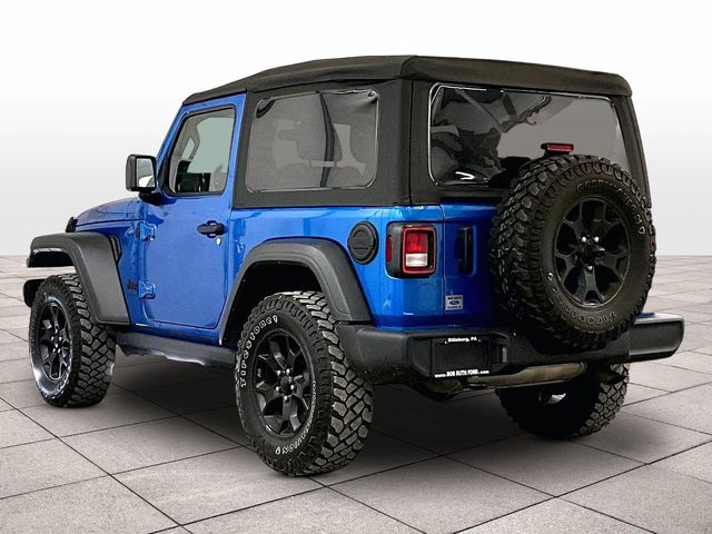 2021 Jeep Wrangler Willys Blue at Rochrich Mazda