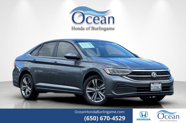 Pyrite Silver Metallic 2023 Volkswagen Jetta 1.5T SE FWD Sedan Front-Wheel Drive 8-Speed Automatic