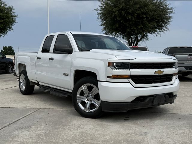 2018 Chevrolet Silverado 1500 Custom White at AutoSavvy Houston Southwest